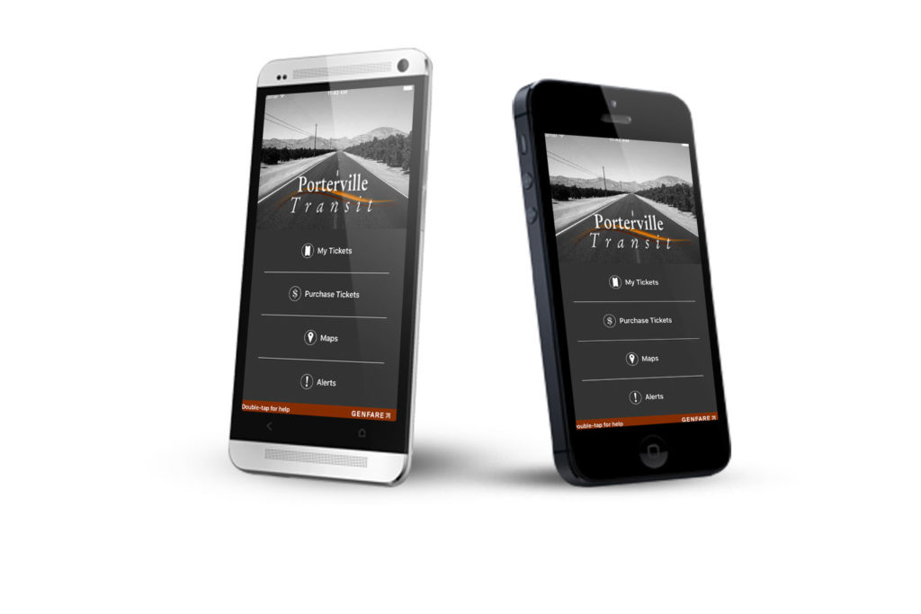 Porterville Transit iOS and Android apps